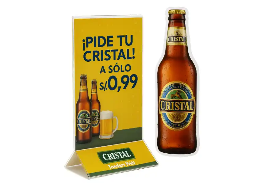 publicidad en acrílico 